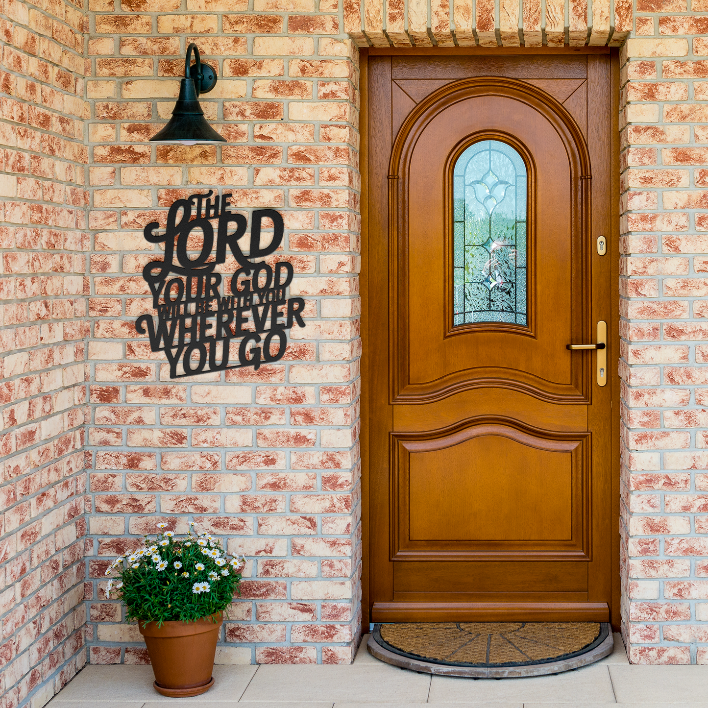 Christian_Metal_Art_-_The_Lord_Your_God__Black_Brick_Entrance_Mockup.png