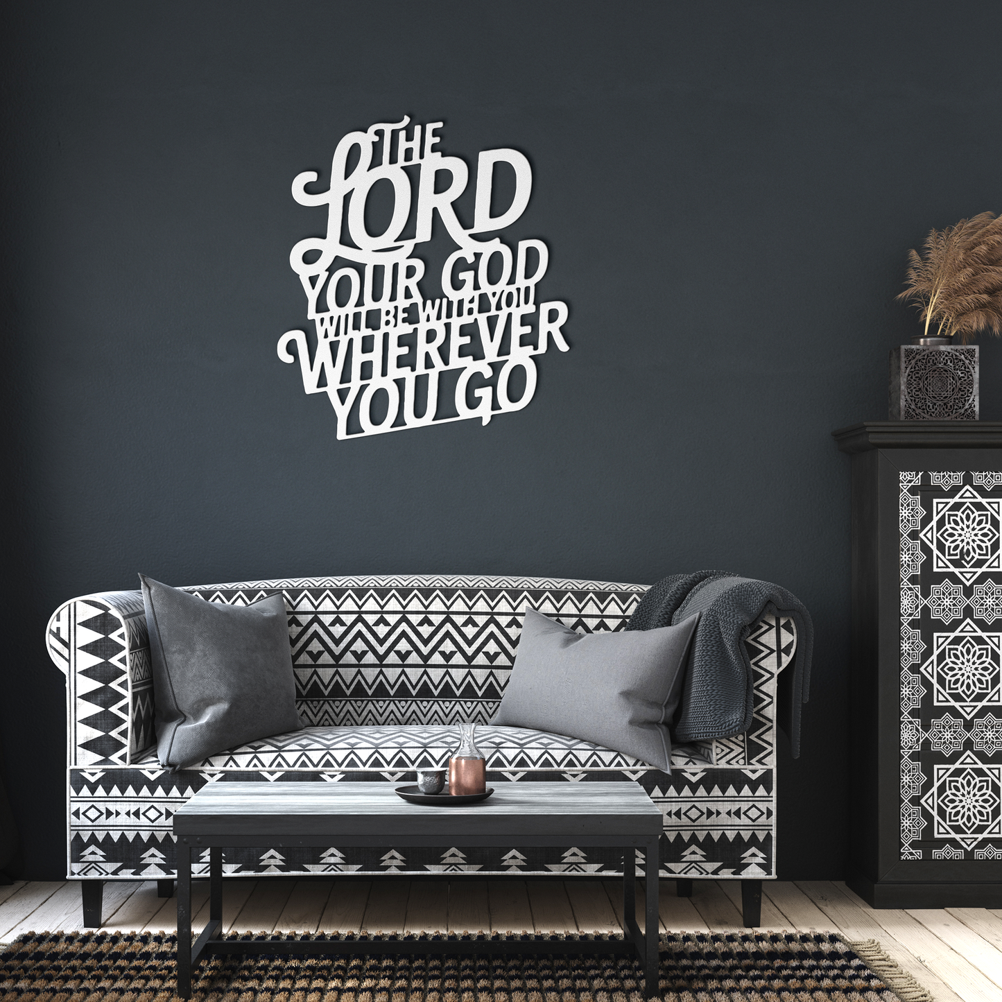 Christian_Metal_Art_-_The_Lord_Your_God__White_Dark_Living_Room_Mockup.png