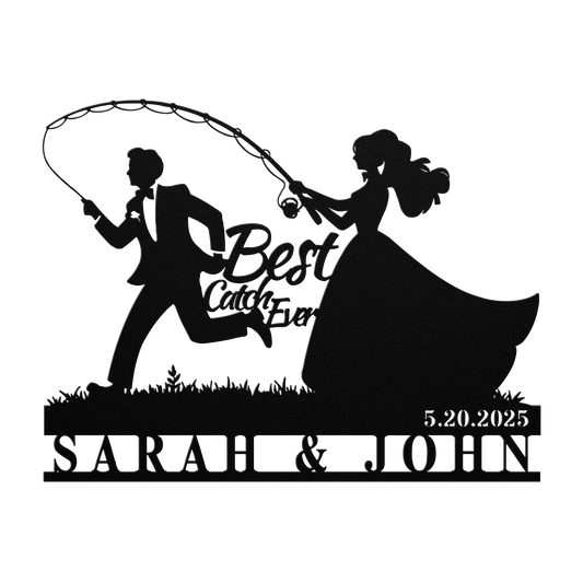 Custom_Fishing_Couple_Wedding_Metal_Sign_Black_Transparent_Mockup.png