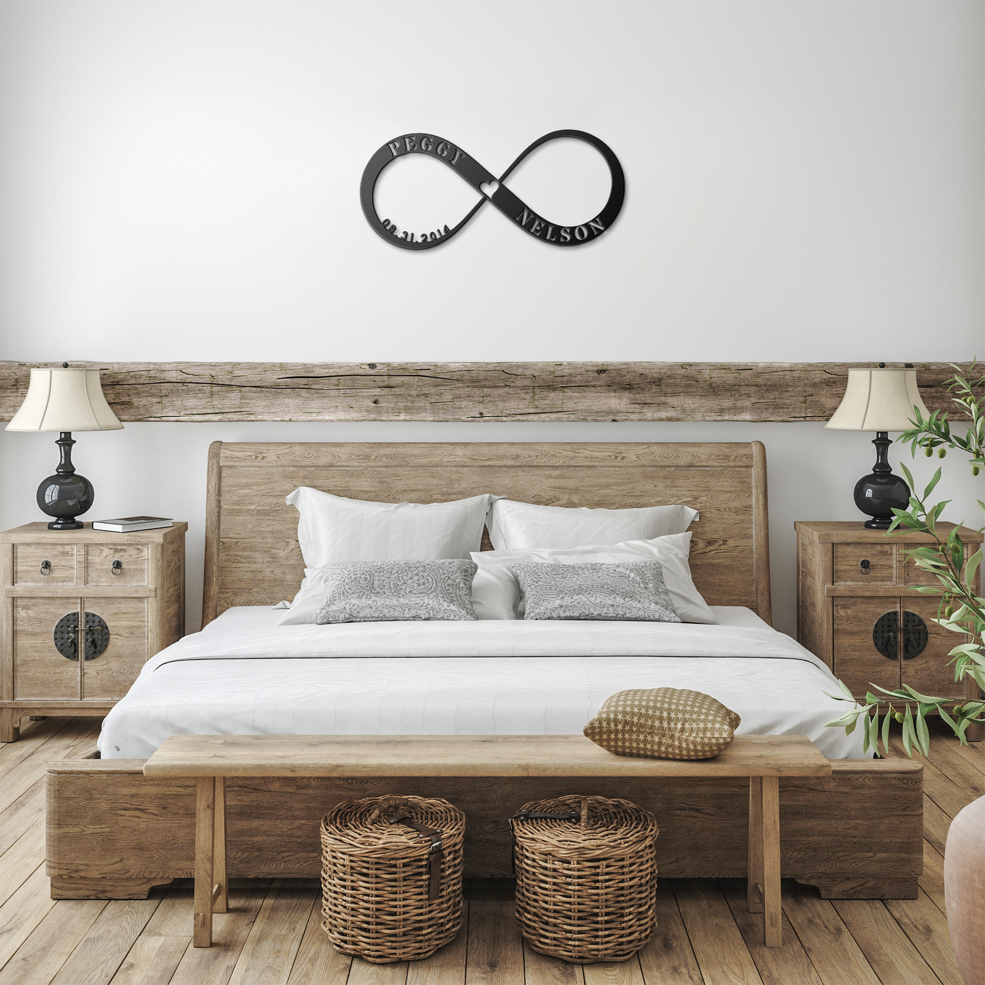 Custom_Infinity_Metal_Sign_with_Heart_Black_Farmhouse_Bedroom_Mockup.png