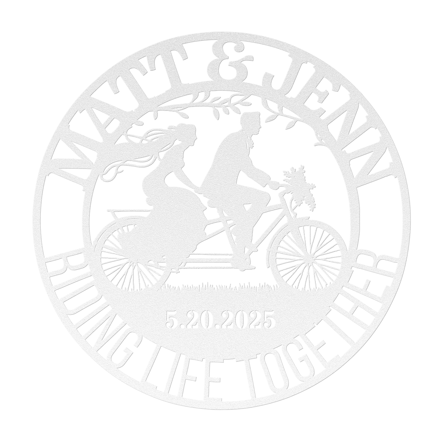 Cycling_Couple_Wedding_Metal_Wall_Art_White_Transparent_Mockup.png