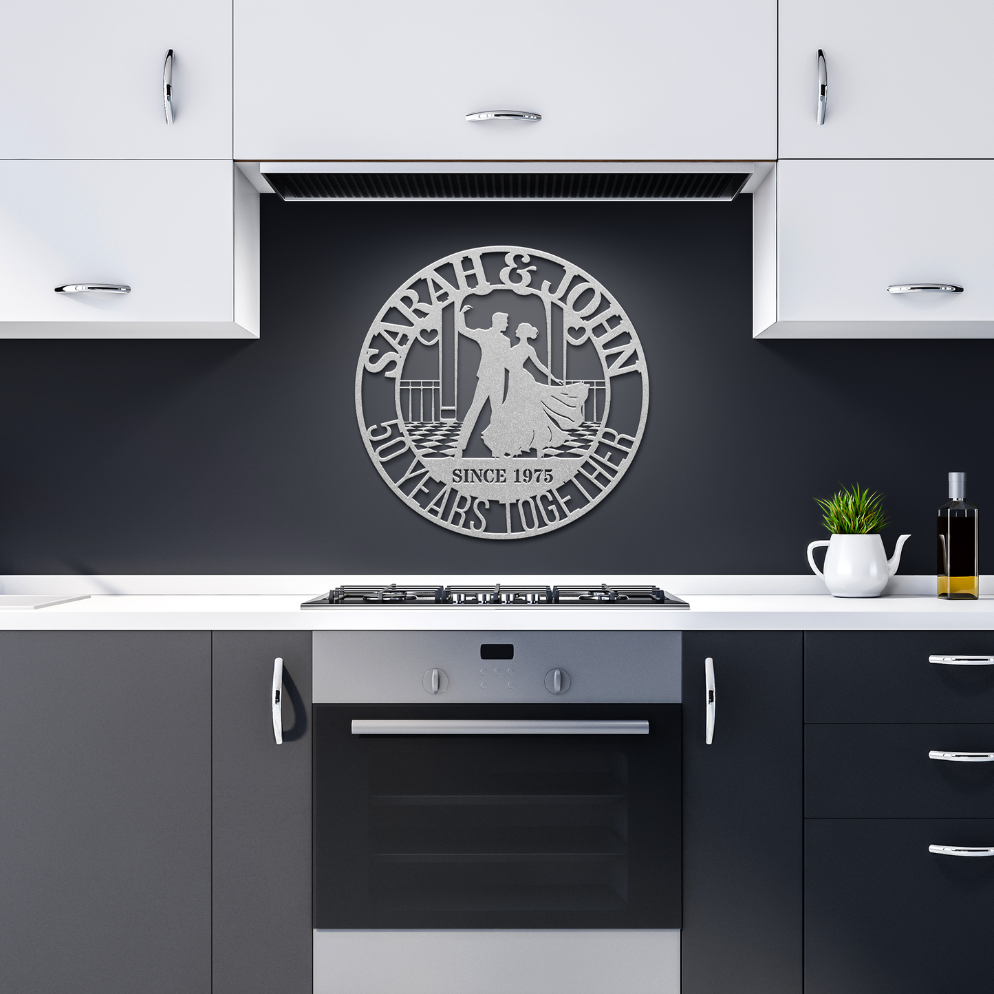 Dancing_Couple_Metal_Sign_Silver_Dark_Kitchen_Mockup.png