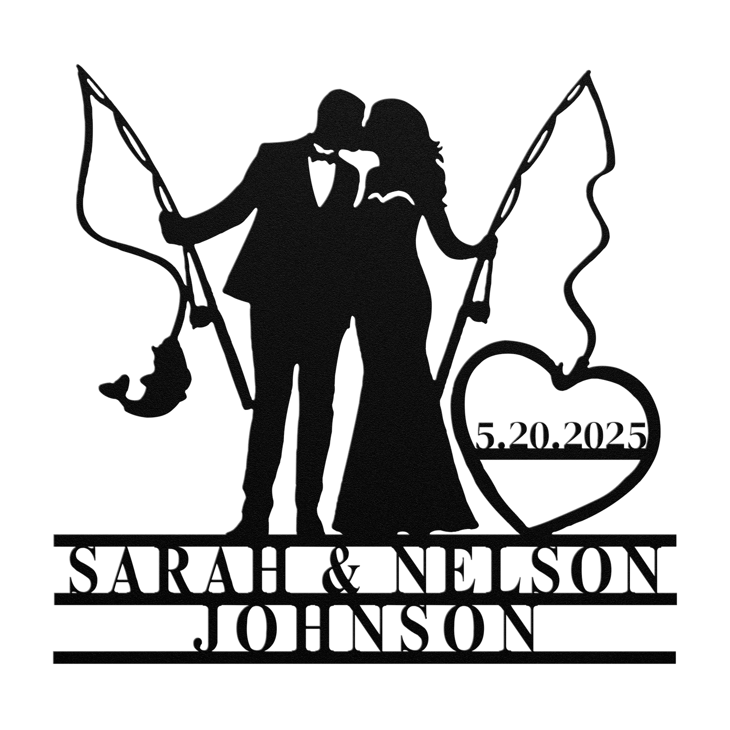Fishing_Couple_Wedding_Metal_Sign_Black_Transparent_Mockup.png