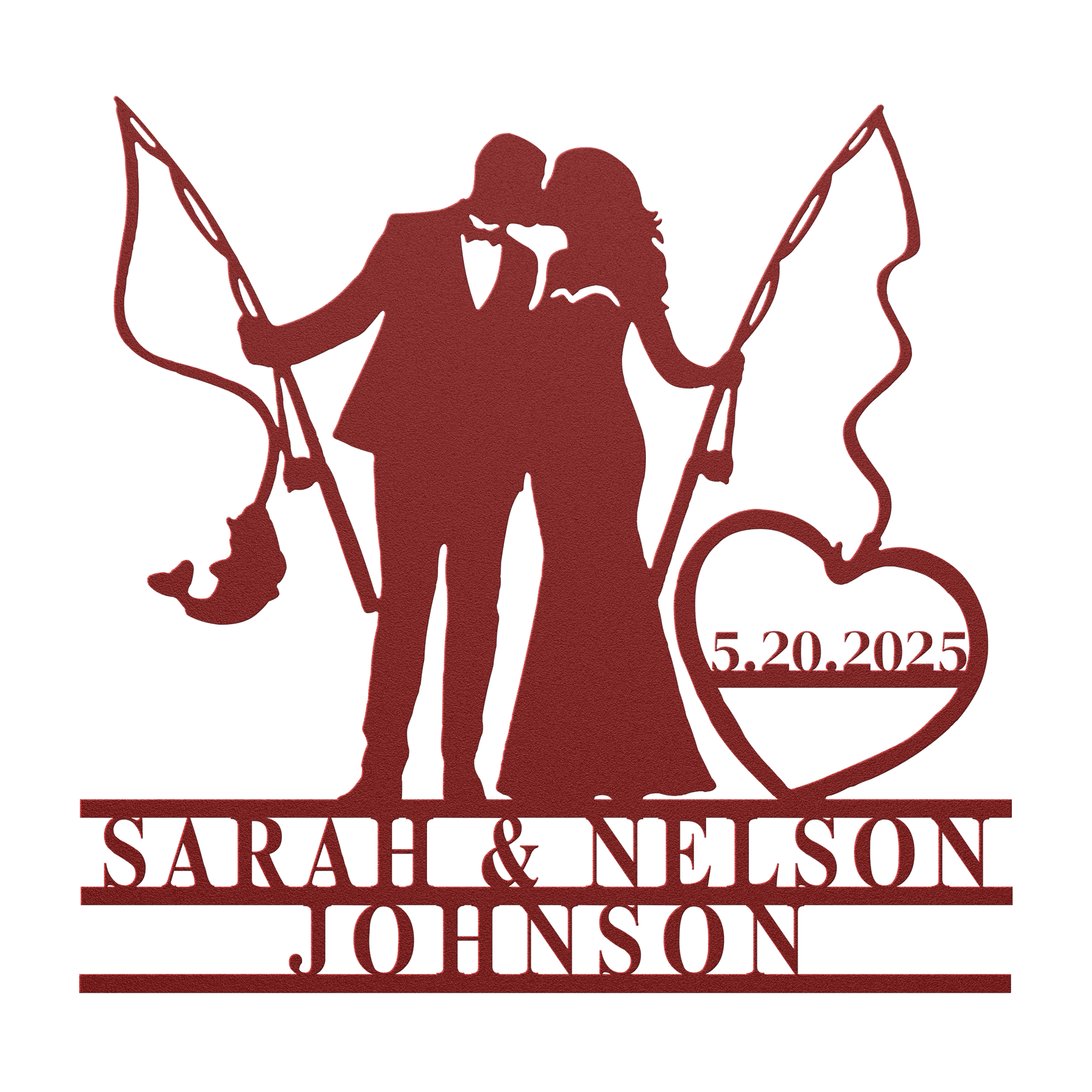 Fishing_Couple_Wedding_Metal_Sign_Red_Transparent_Mockup.png