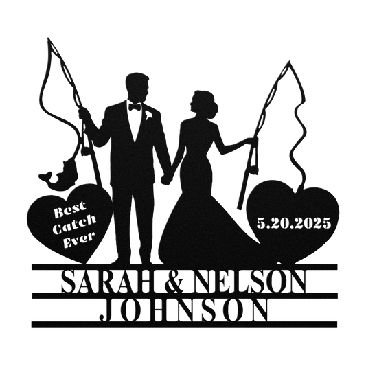 Fishing_Wedding_Metal_Sign_Black_Transparent_Mockup.png
