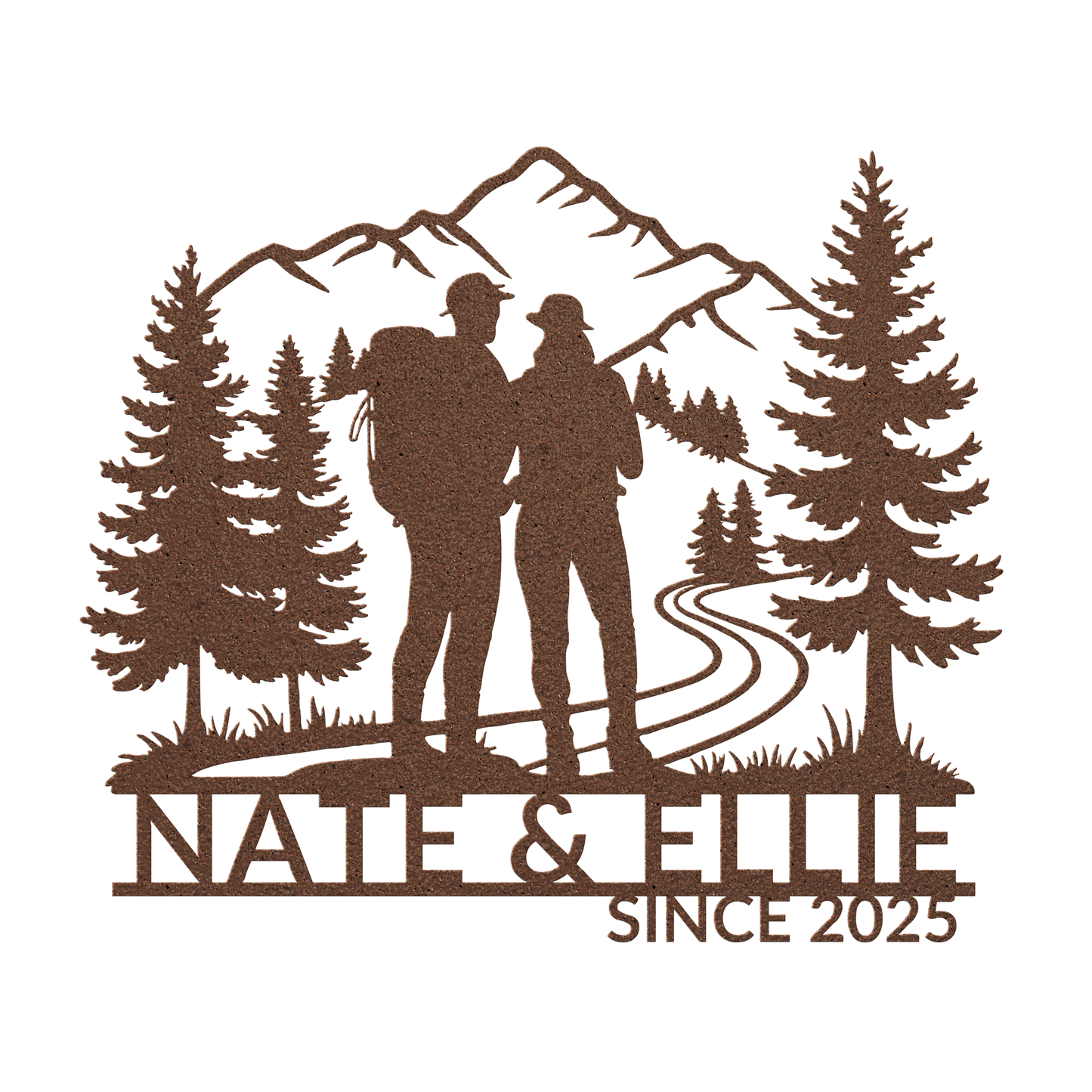 Hiking_Couple_Metal_Wall_Art_Copper_Transparent_Mockup.png