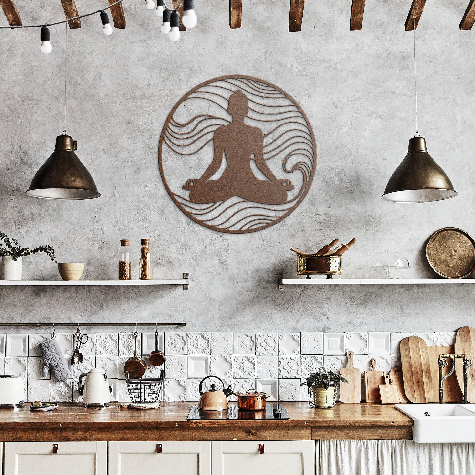 Meditating_Buddha_Metal_Art_Copper_Rustic_Kitchen_Mockup.png