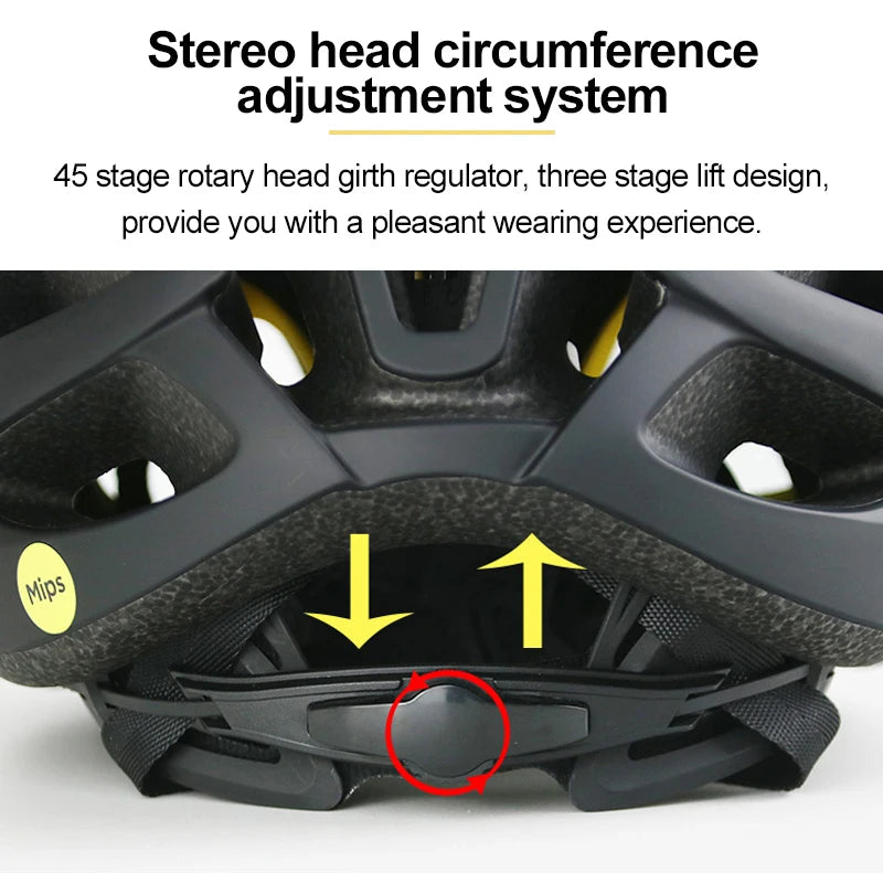 Gray Upgrade MIPS Bike Helmet with lightweight design, labeled 'upgraded version', on a white background.