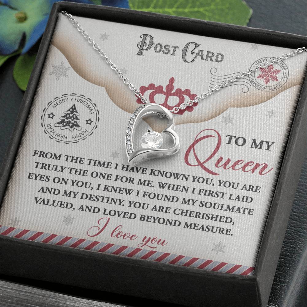 The Soulmate-The One - Forever Love Necklace showcases a silver heart-shaped pendant with a stunning CZ crystal in the center. Elegantly packaged in a gift box, its romantic message is beautifully enhanced by your choice of white gold or yellow gold finish.