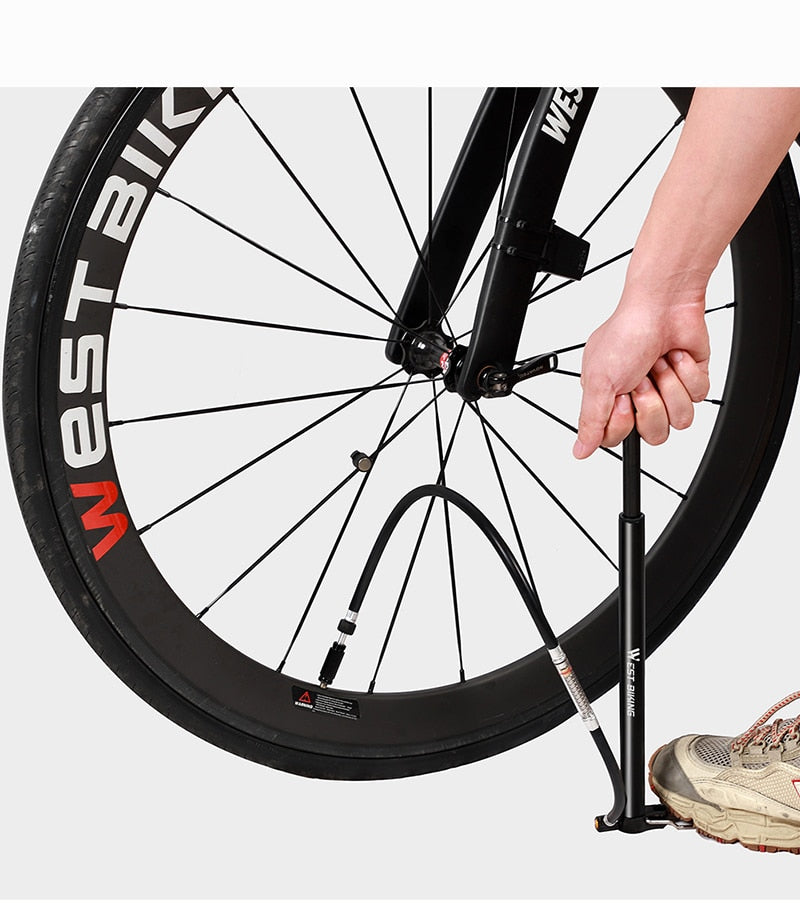 160PSI High Pressure Floor Pump - Golden Value SG