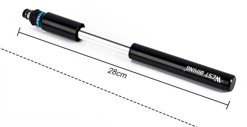 89G Portable 160 PSI High Pressure Mini Bicycle Pump - Golden Value SG