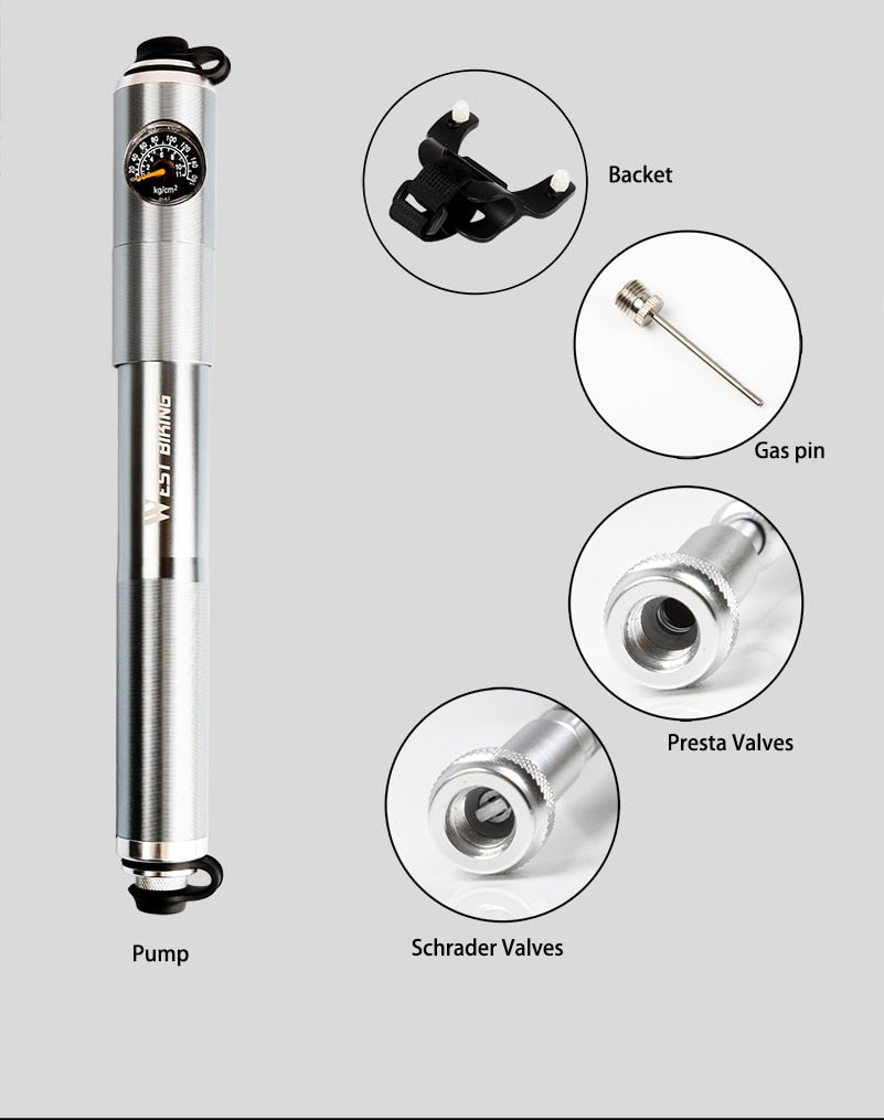 Portable High Pressure Gauge Hand Pump - Golden Value SG