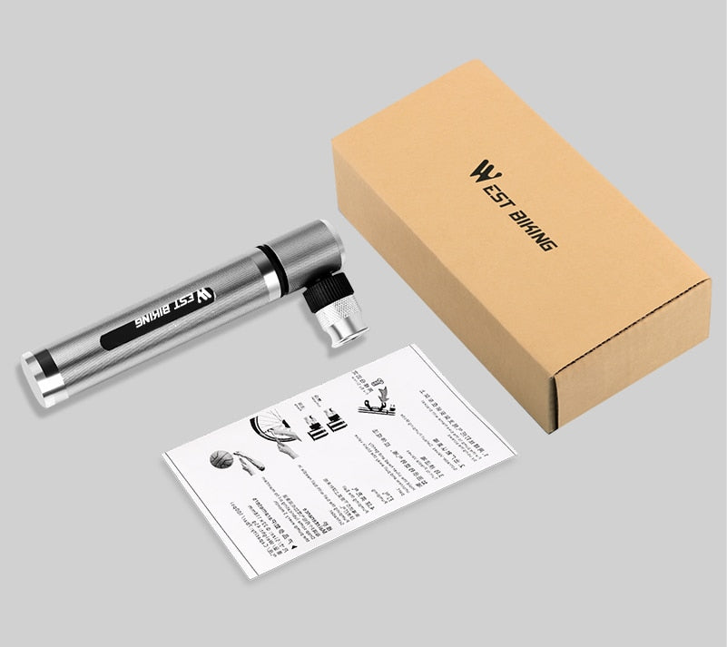 89G Portable 160 PSI High Pressure Mini Bicycle Pump - Golden Value SG