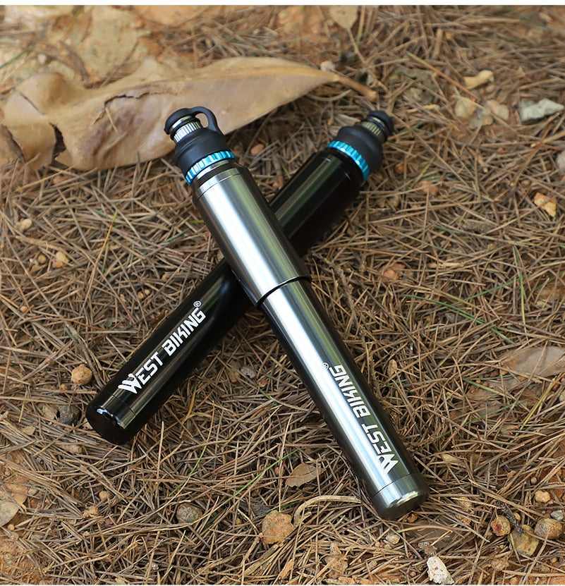 89G Portable 160 PSI High Pressure Mini Bicycle Pump - Golden Value SG