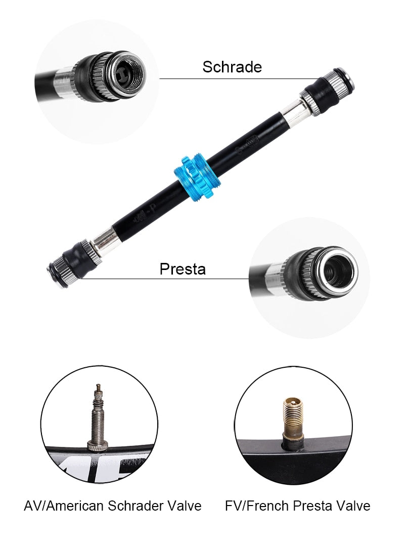 89G Portable 160 PSI High Pressure Mini Bicycle Pump - Golden Value SG