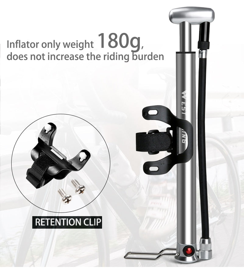 160PSI High Pressure Floor Pump - Golden Value SG