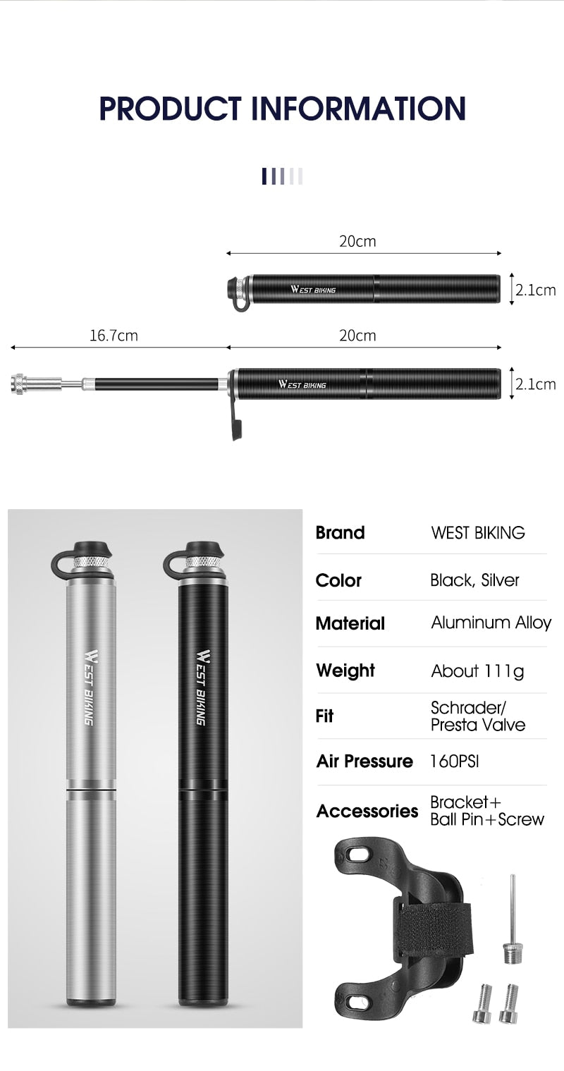 Portable High Pressure Gauge Hand Pump - Golden Value SG