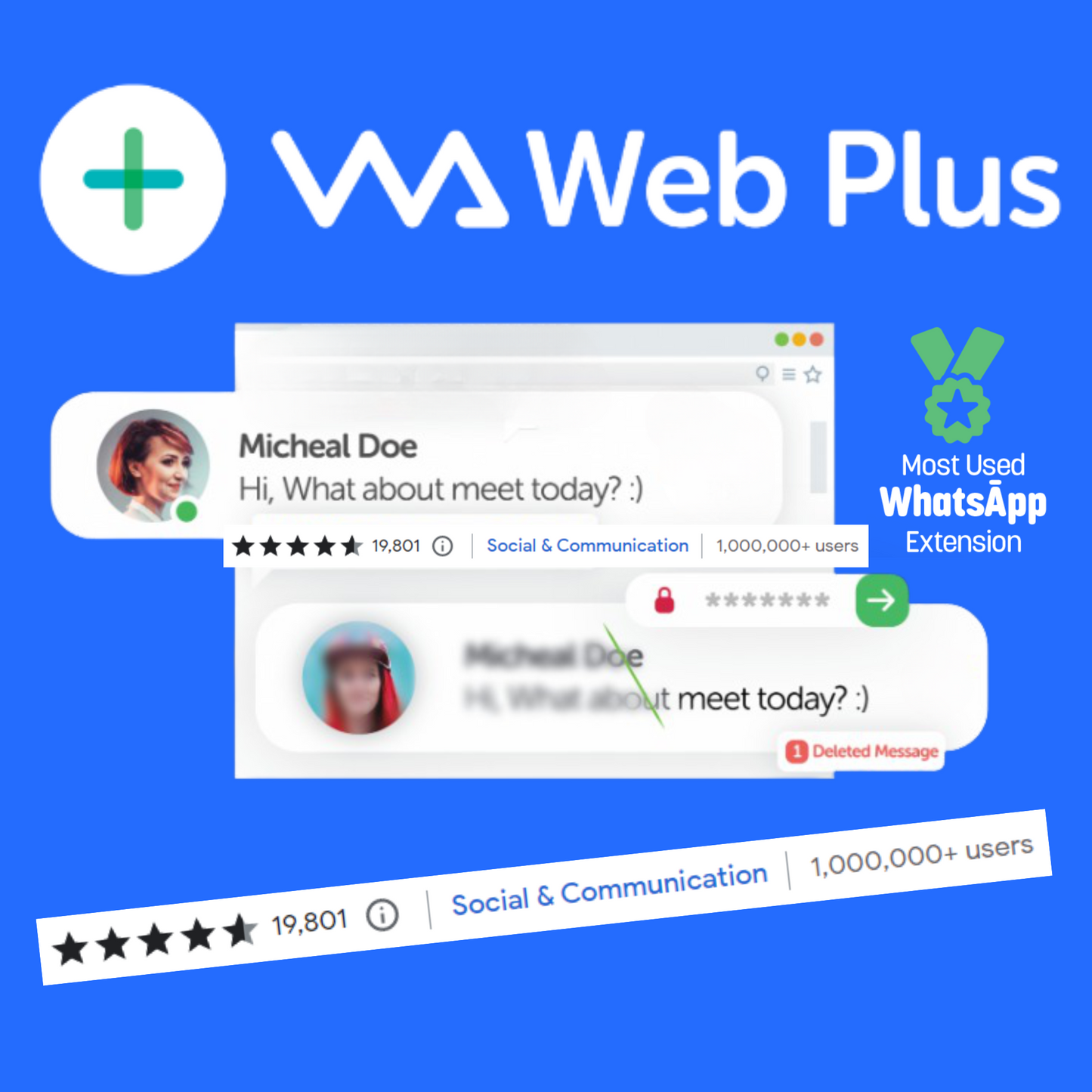 Golden Value SG - WA Web Plus (3 Months Plan) - Automate your WhatsApp tasks - Golden Value SG - Golden Value SG