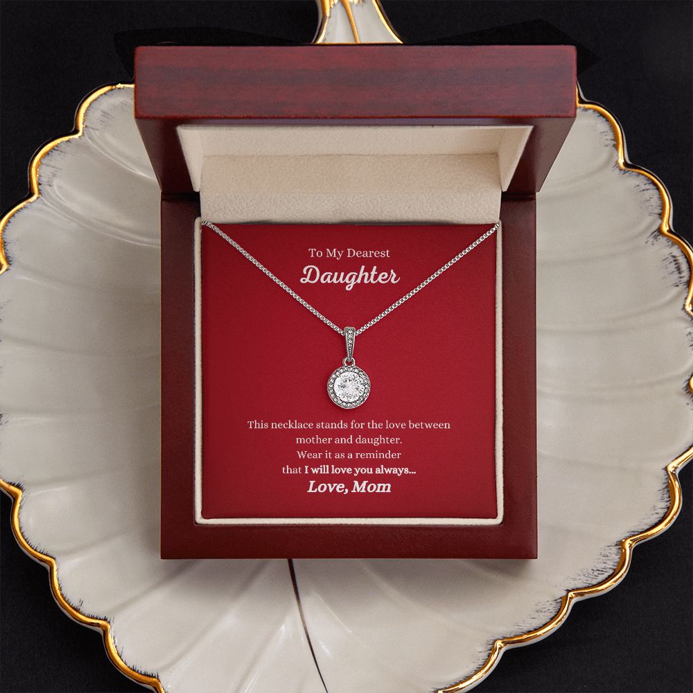 The perfect gift for a daughter is the I Will Love You Always Eternal Hope Necklace- Gift for Daughter From Mom by ShineOn Fulfillment.