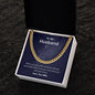 An Always Remember Cuban Link Necklace - For Husband from Wife in a ShineOn Fulfillment gift box.