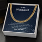 A I'm So Truly Grateful Cuban Link Necklace - For Husband from Wife with a message to my husband from ShineOn Fulfillment.