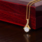 A To My Mom From Son - Happy Mother's Day - Alluring Beauty Necklace by ShineOn Fulfillment with a diamond pendant.