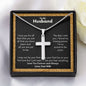 An I Love You For All That That You Are Artisan Cross Necklace - For Husband by ShineOn Fulfillment with a poem on it.
