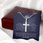 I am a You Are Everything To Me Artisan Cross Necklace – For Husband by ShineOn Fulfillment.