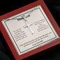 A You Are The Best Thing In My Life Artisan Cross Necklace – For Husband by ShineOn Fulfillment with a poem on it.