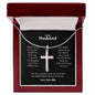 An Always & Forever Artisan Cross Necklace – For Husband with a poem on it from ShineOn Fulfillment.