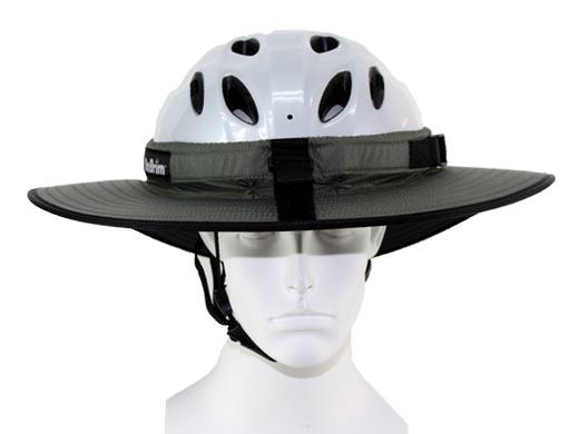 Da Brim Cycling Classic front on a model head.