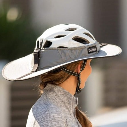 A young lady wearing Grey Da Brim Cycling Classic.