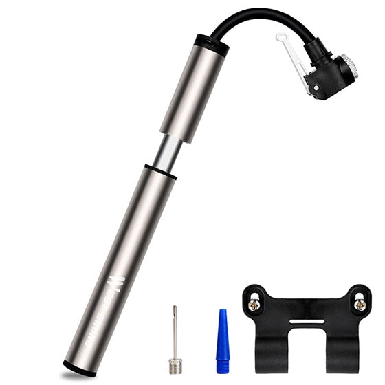 89G Portable 160 PSI High Pressure Mini Bicycle Pump - Golden Value SG