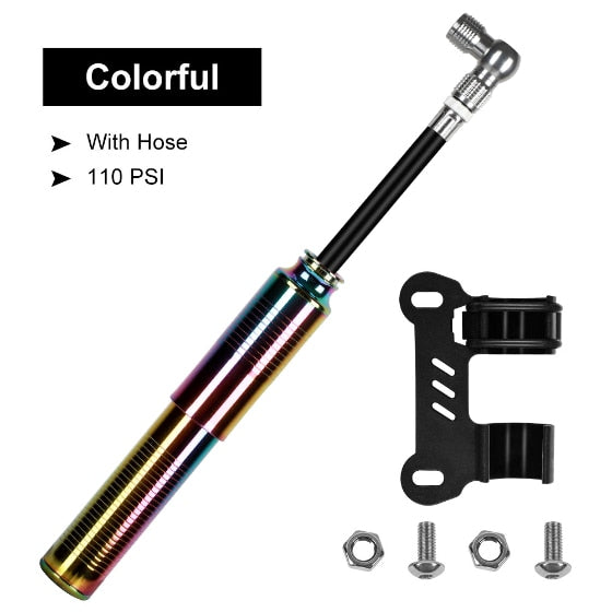 89G Portable 160 PSI High Pressure Mini Bicycle Pump - Golden Value SG