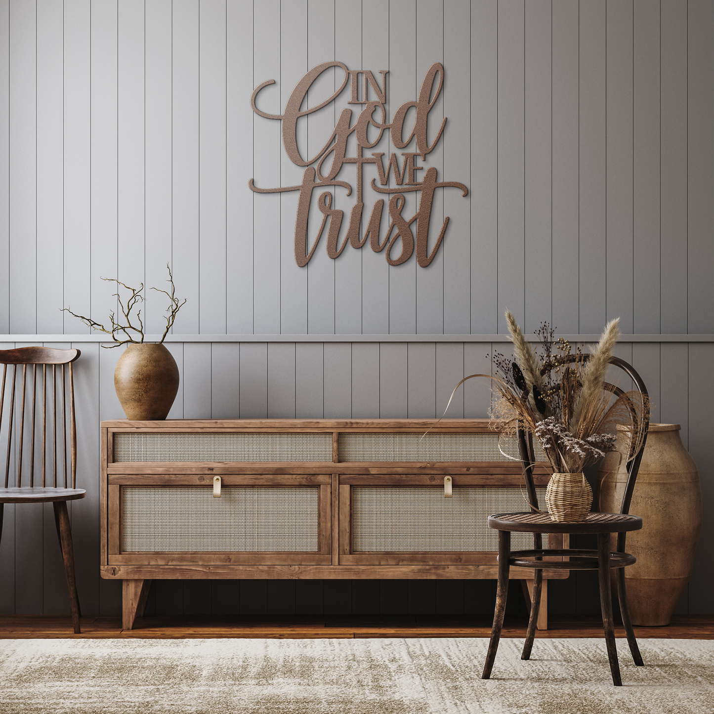 Christian_Metal_Art_-_In_GOD_We_Trust_Copper_Rustic_Hallway_Mockup.png