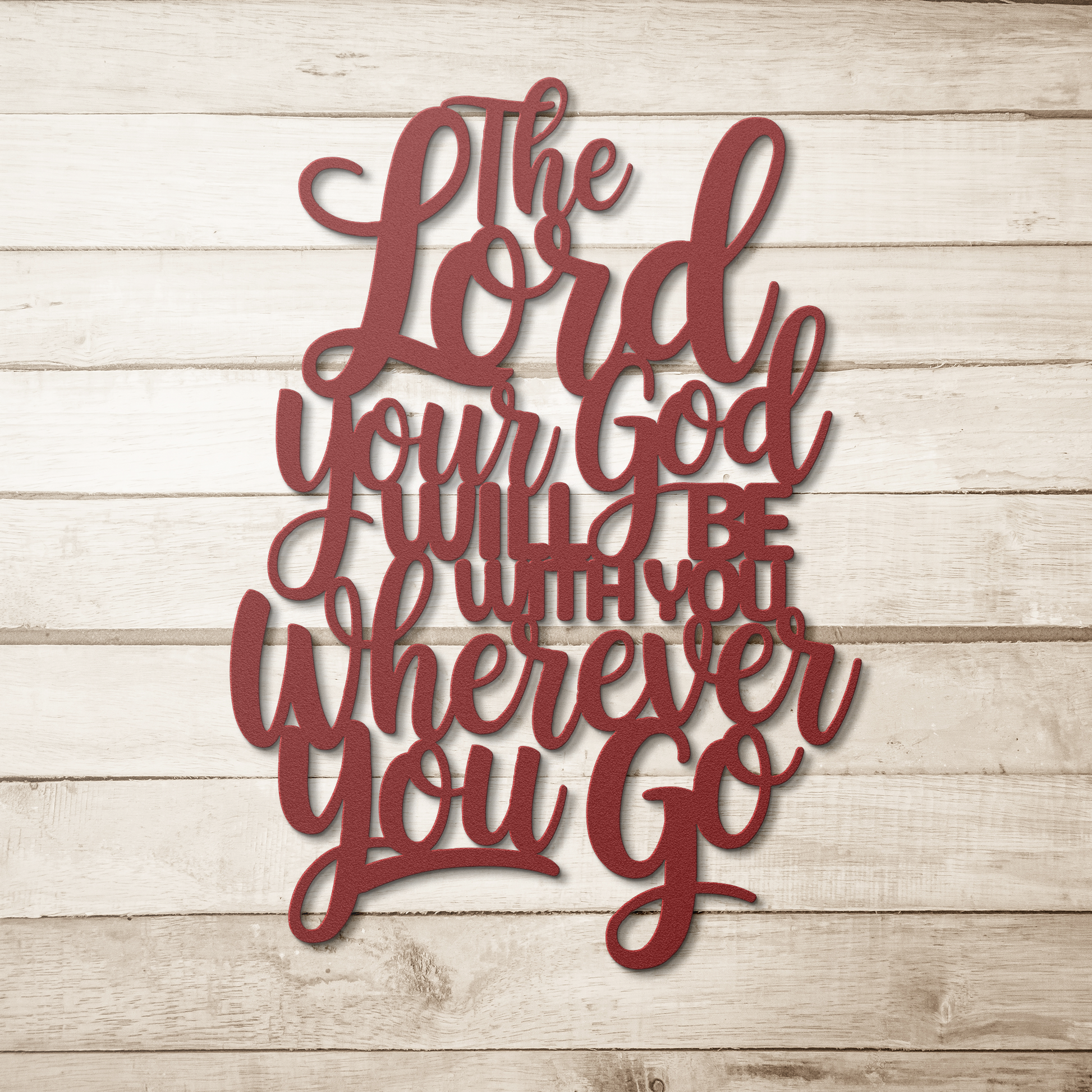Christian_Metal_Art_-_The_Lord_Your_God__Red_Simple_Wood_BKGD_Mockup.png