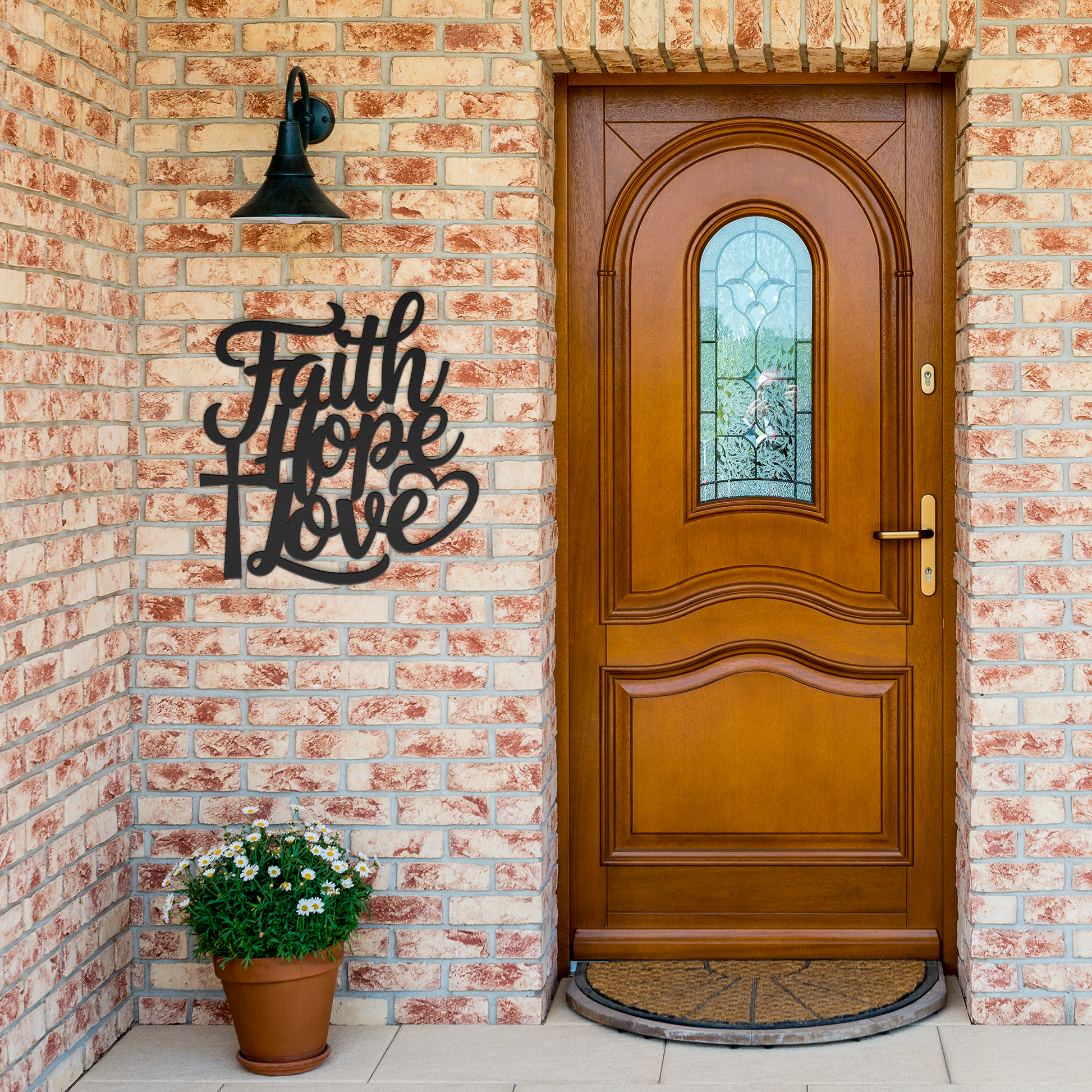 Christian_Metal_Sign_-_Faith_Hope_Love_Black_Brick_Entrance_Mockup.png