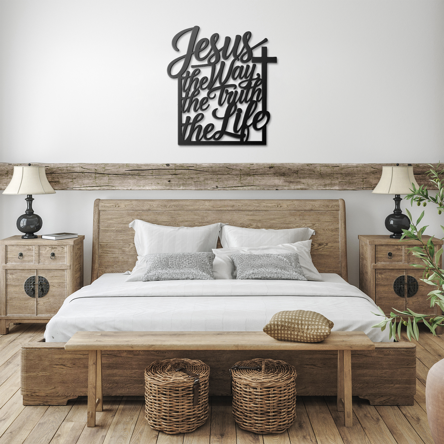 Christian_Metal_Sign_-_Jesus_The_Way_The_Black_Farmhouse_Bedroom_Mockup.png