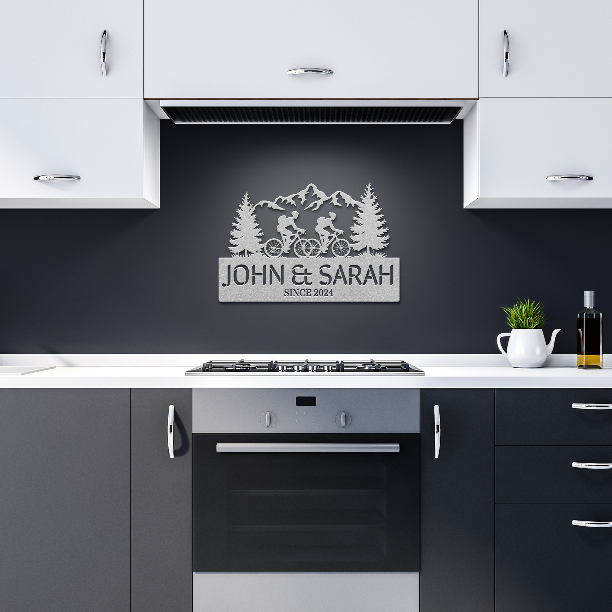 Cycling_Couple_In_the_Mountain_Metal_Art_Silver_Dark_Kitchen_Mockup.png