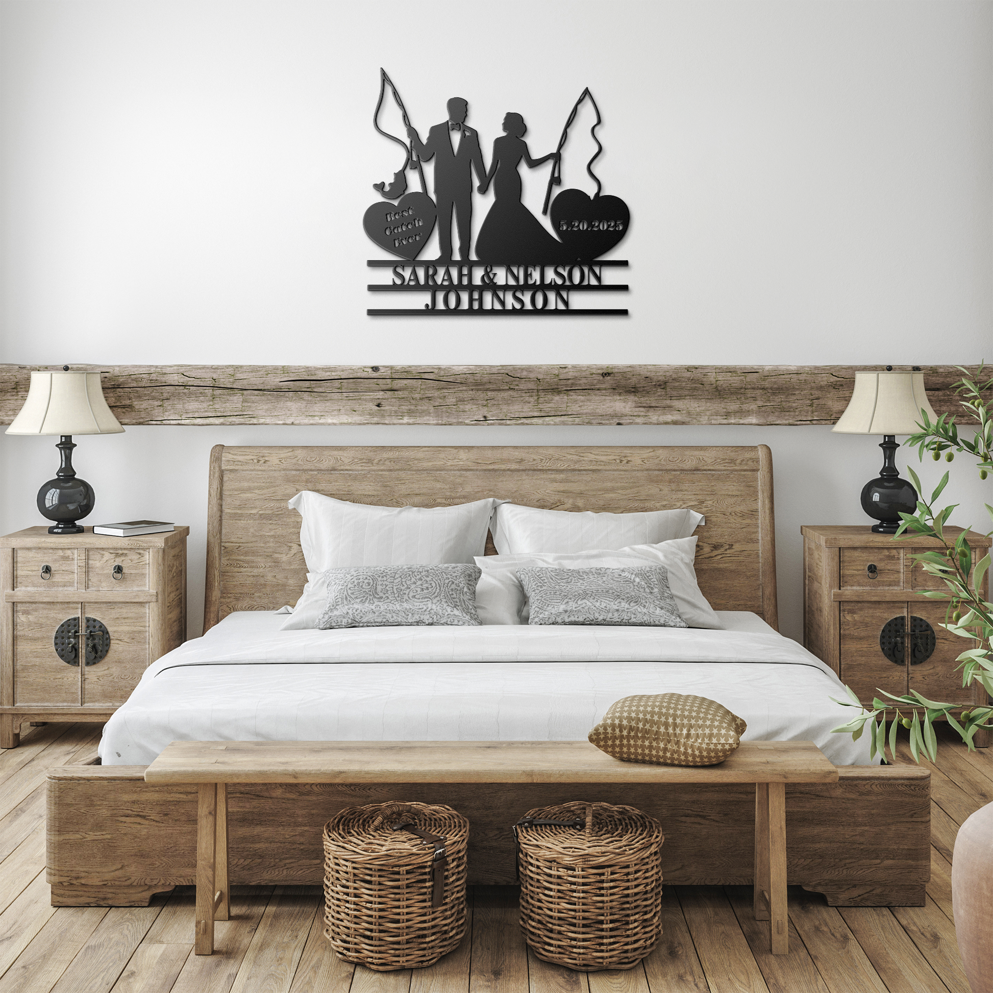 Fishing_Wedding_Metal_Sign_Black_Farmhouse_Bedroom_Mockup.png