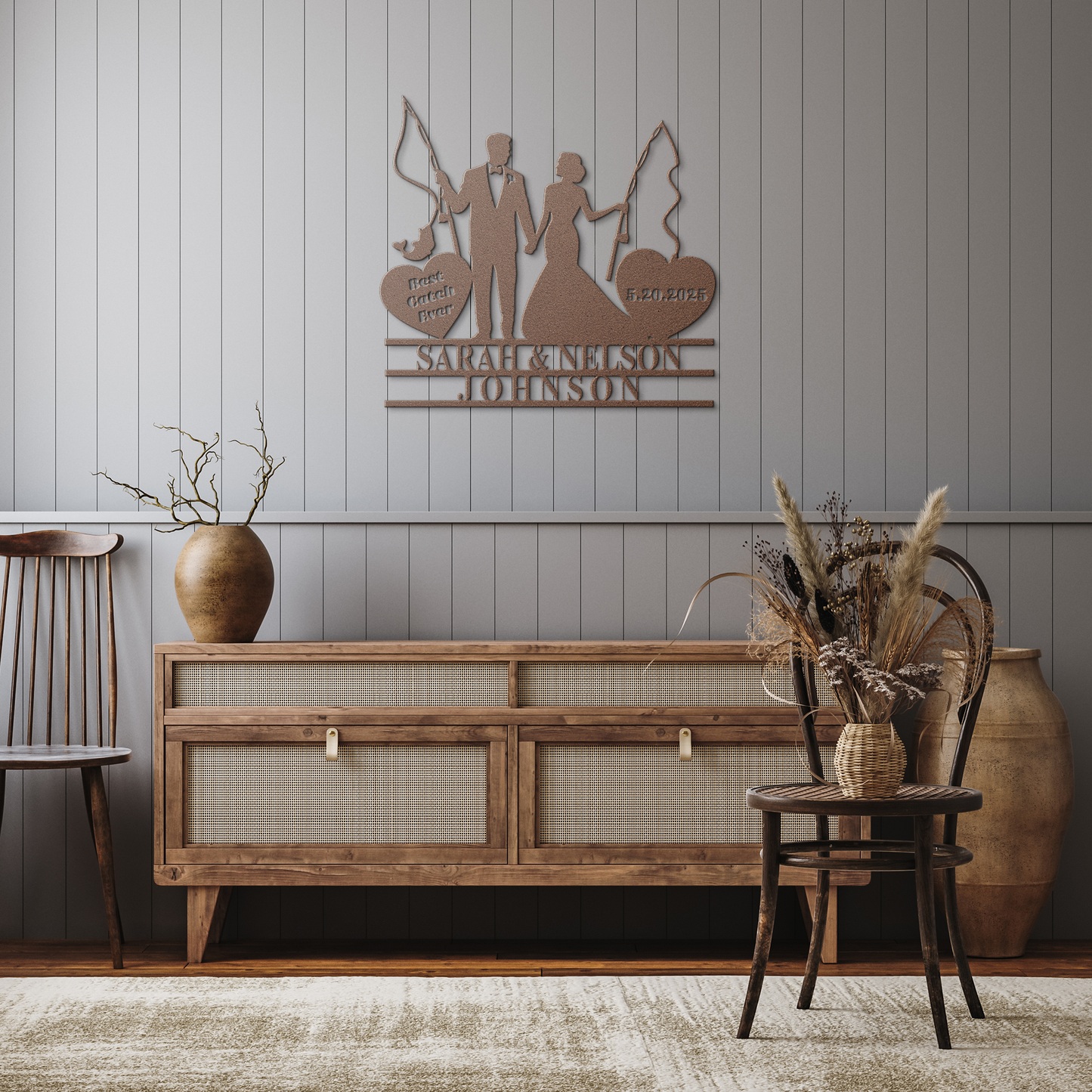 Fishing_Wedding_Metal_Sign_Copper_Rustic_Hallway_Mockup.png