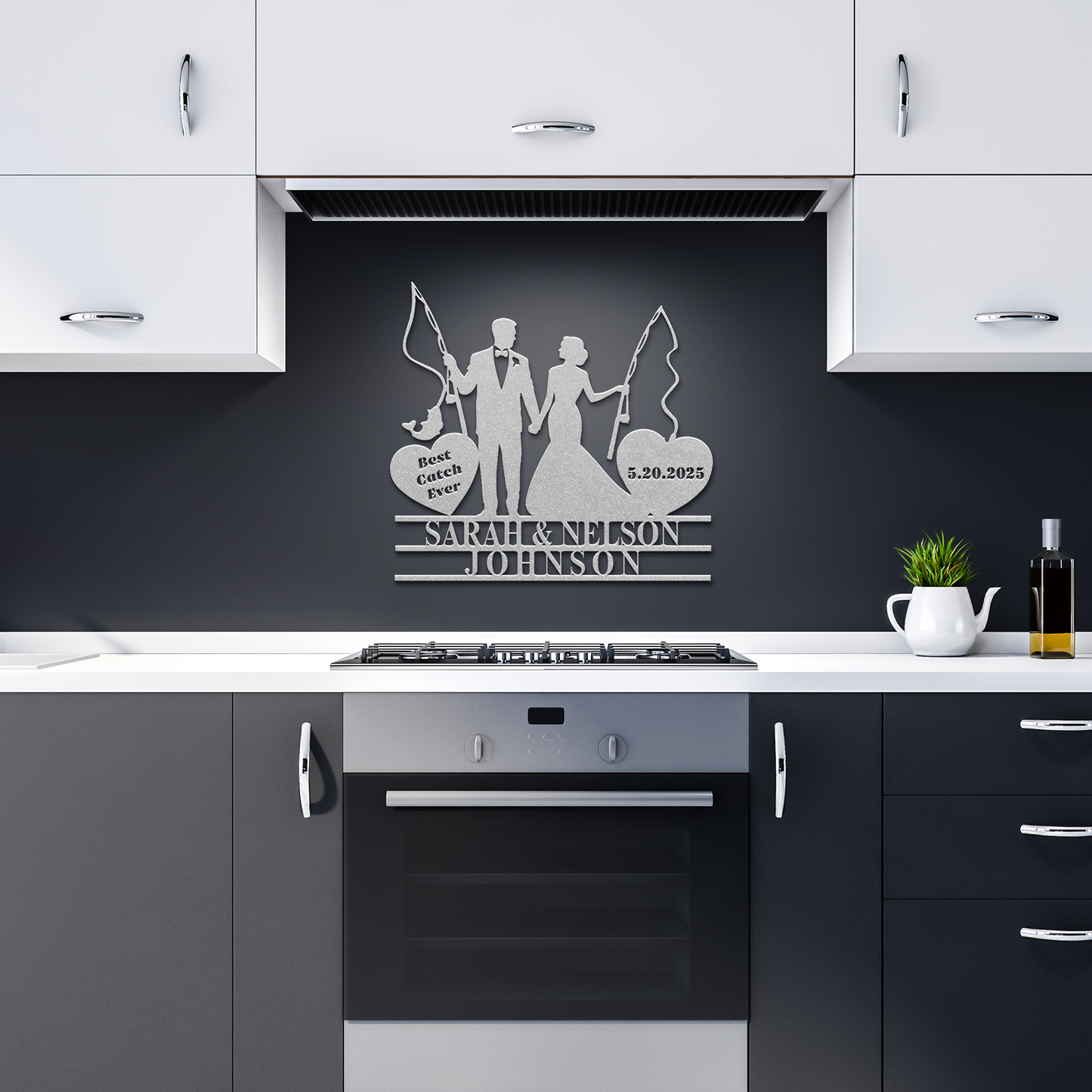 Fishing_Wedding_Metal_Sign_Silver_Dark_Kitchen_Mockup.png