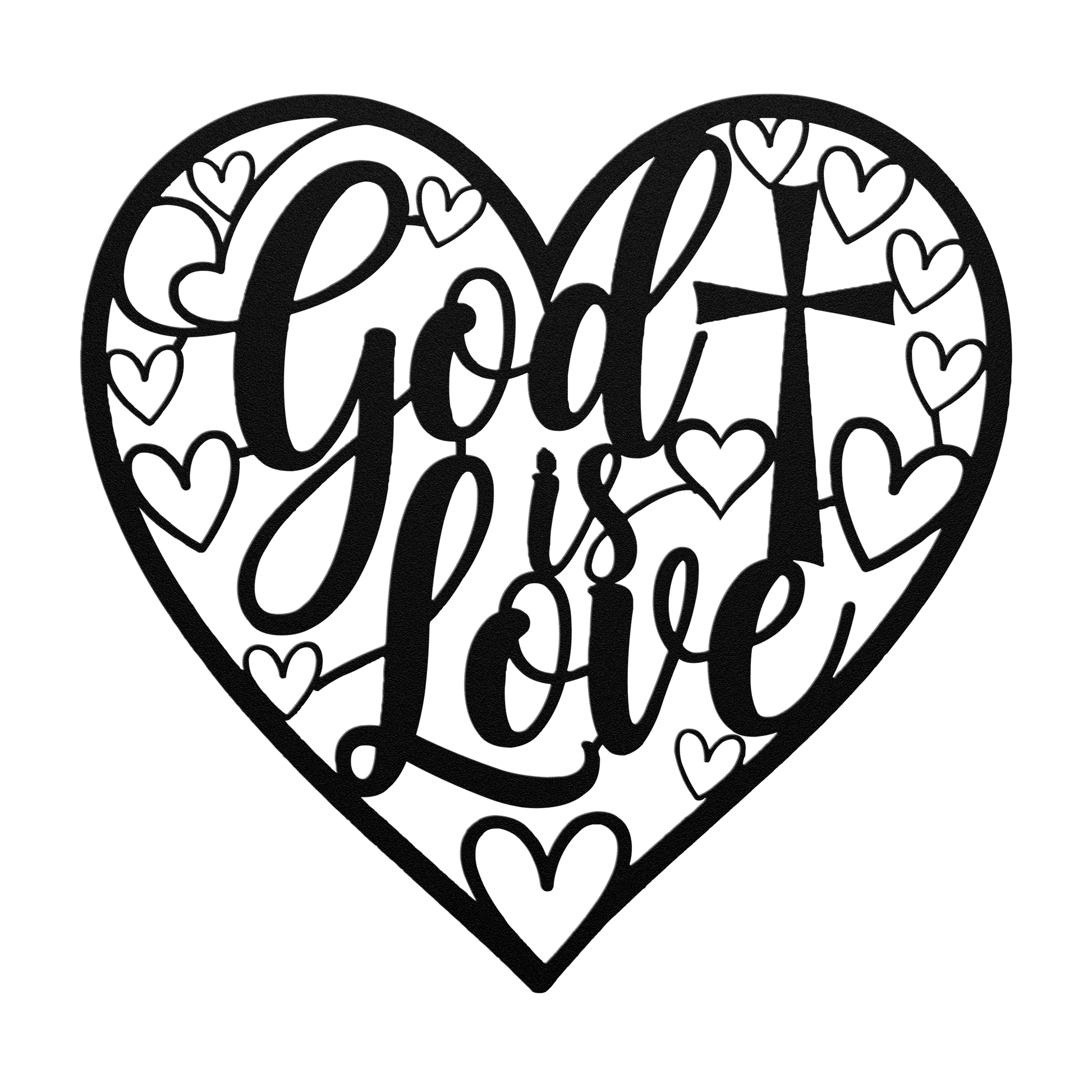God_Is_Love_Christian_Metal_Sign_Black_Transparent_Mockup.png