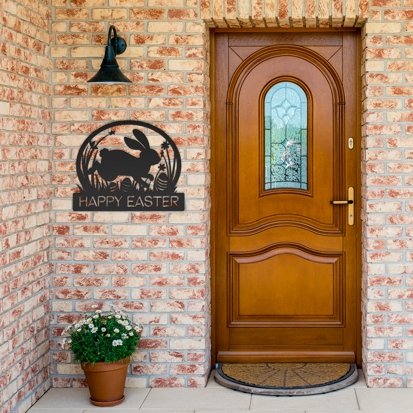 Happy_Easter_Metal_Sign_Black_Brick_Entrance_Mockup.png