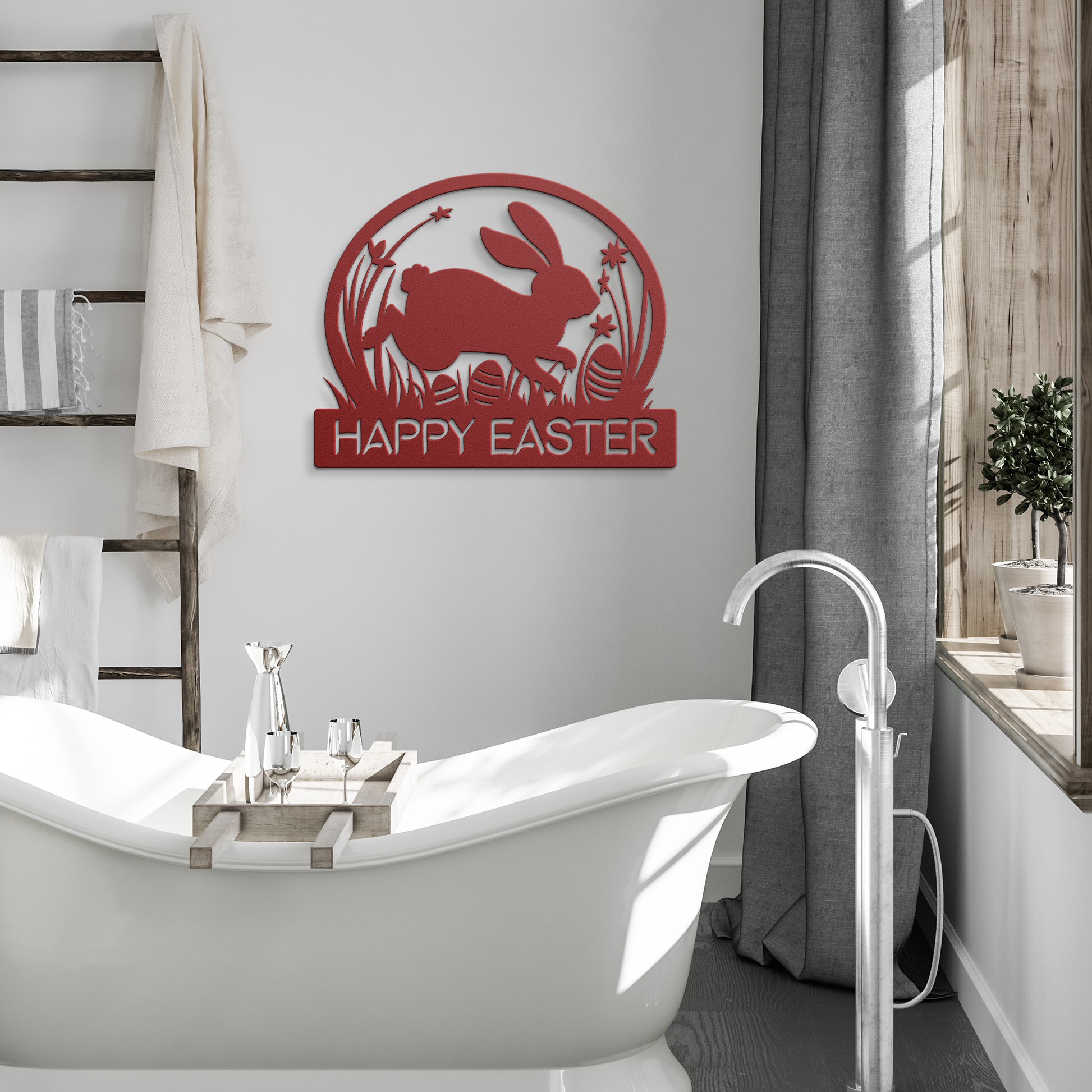 Happy_Easter_Metal_Sign_Red_Modern_Bathroom_Mockup.png