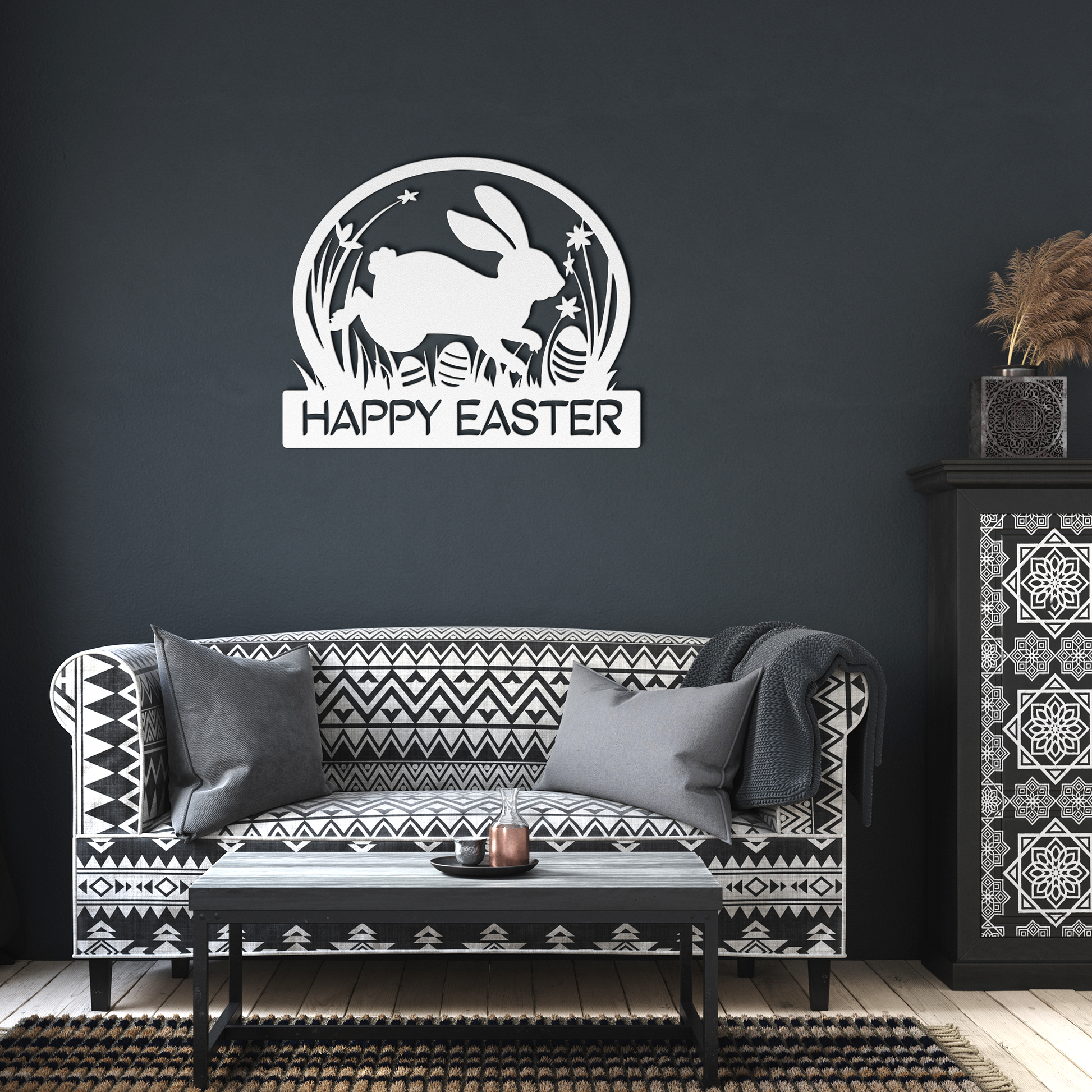 Happy_Easter_Metal_Sign_White_Dark_Living_Room_Mockup.png