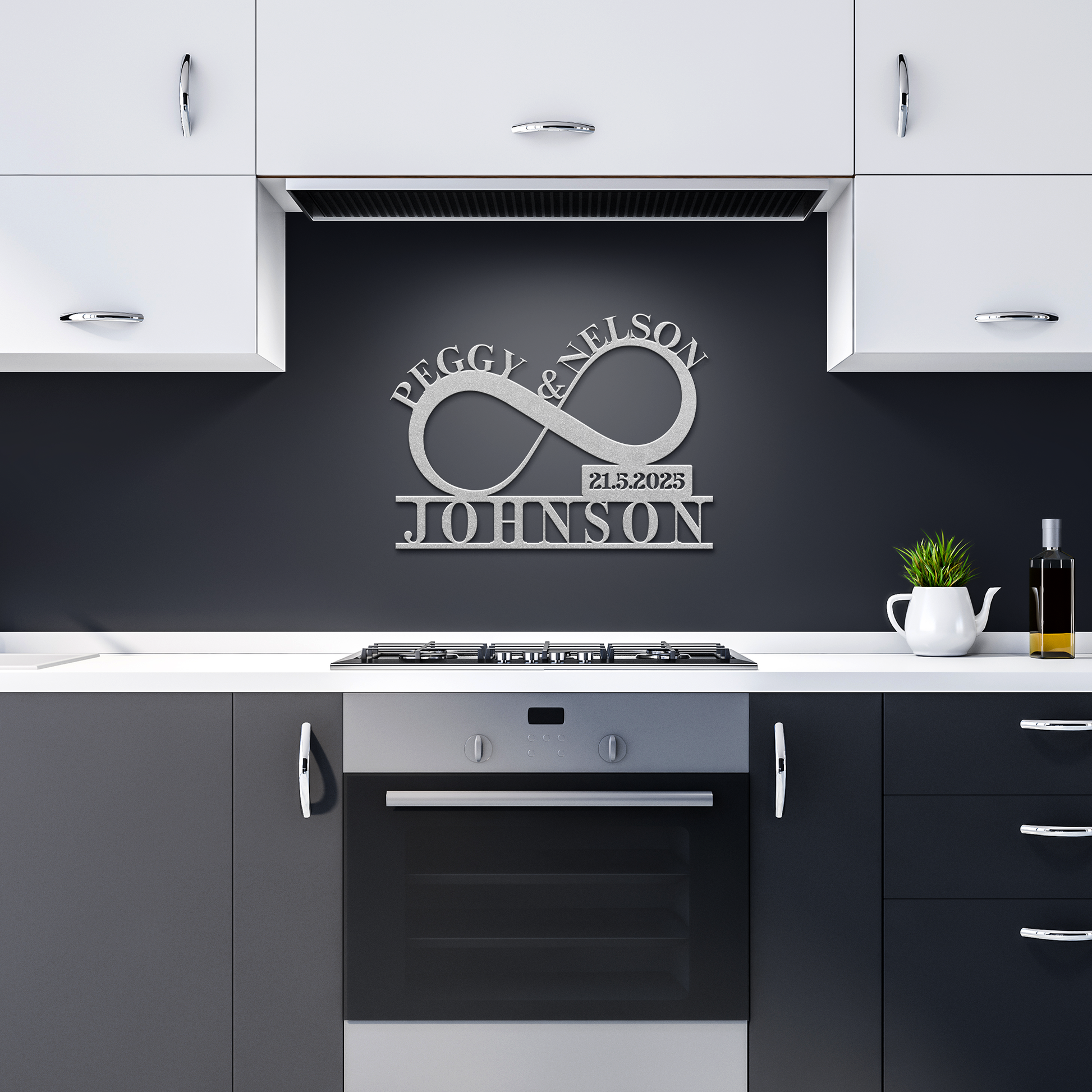 Infinity_Couple_Metal_Sign_Silver_Dark_Kitchen_Mockup.png