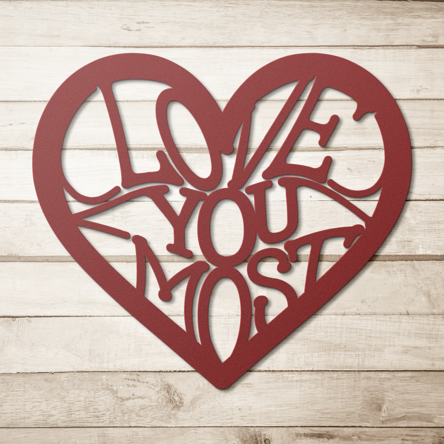 Love_You_Most_Metal_Wall_Art_Red_Simple_Wood_BKGD_Mockup.png