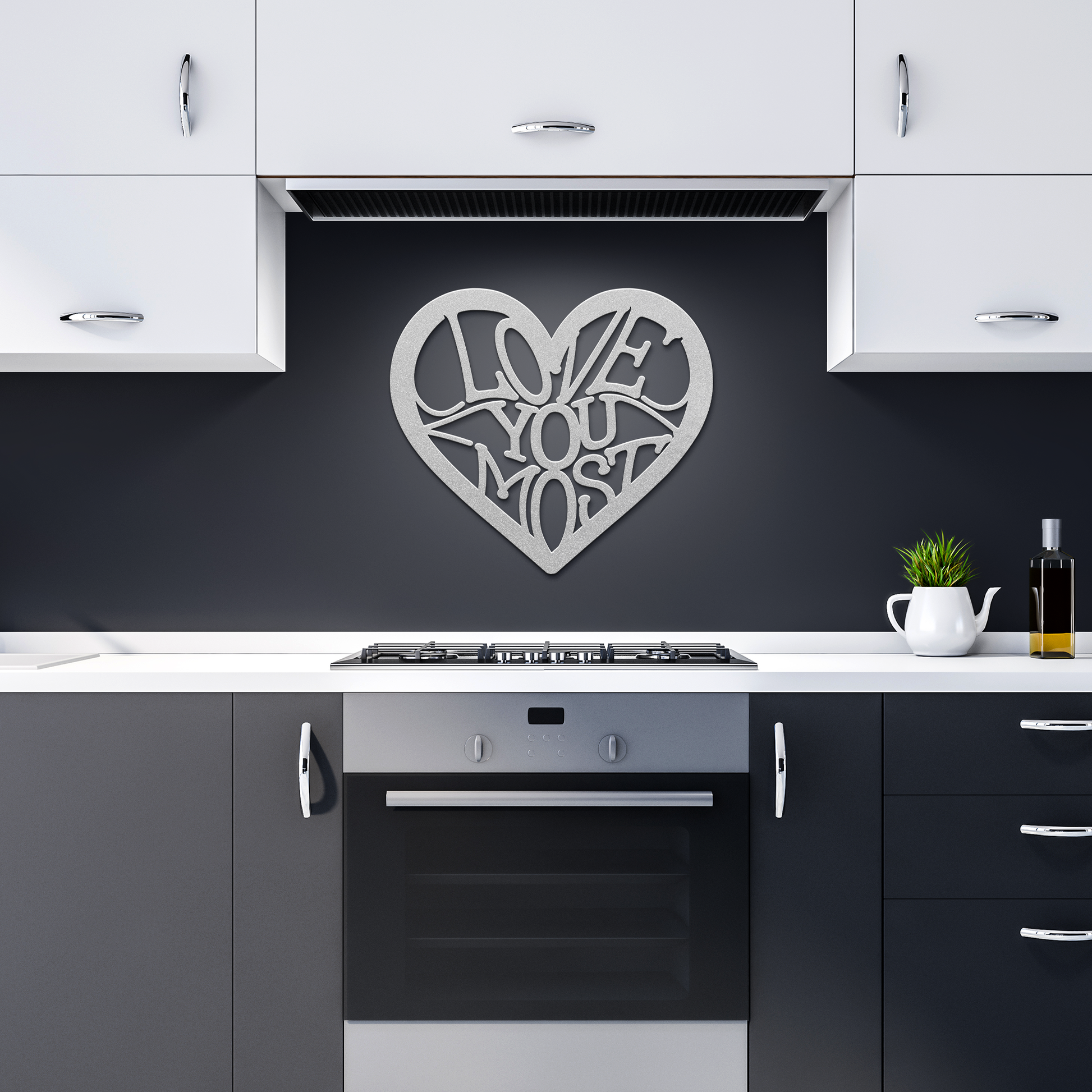 Love_You_Most_Metal_Wall_Art_Silver_Dark_Kitchen_Mockup.png
