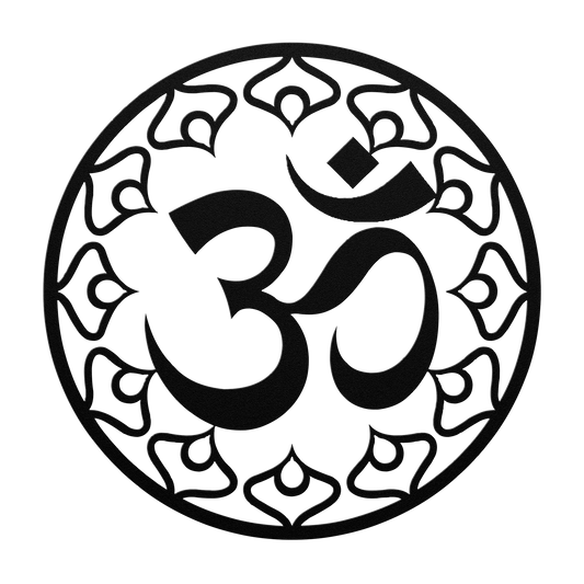 Om_Symbol_Metal_Art_Black_Transparent_Mockup.png